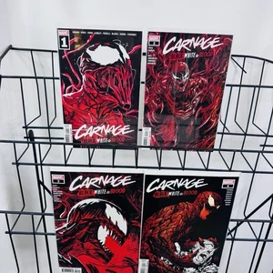 Carnage Black White Blood 1-4 Lot Marvel Stegman 2021 - Picture 1 of 5