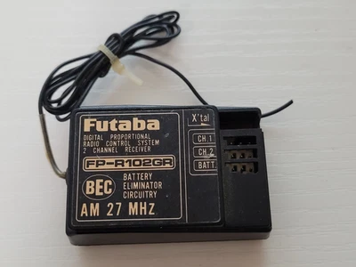 Use Futaba FP-R102GR 2-Channel 27 MHz AM Receiver Tested - Image 1 of 4