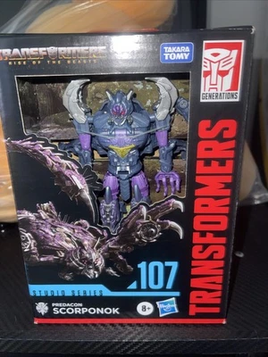 Transformers Studio Deluxe Rise of the Beasts 107 Predacon Scorponok - Image 1 of 3