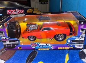 R/C Muscle Machines '69 Charger 27 MHz Steel Braided Fuel Lines 1:16 Orange - Picture 1 of 5