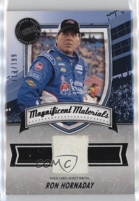2011 Press Pass Fanfare Magnificent Materials /199 Ron Hornaday Jr #MM-RH HOF - Image 1 of 2