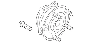 Genuine Kia Hub Assembly 51750-C1000 - Picture 1 of 2