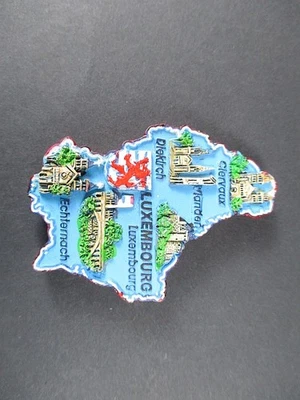Magnet Luxemburg Luxemborg Souvenir ,8 cm Resin,NEU - Bild 1 von 4