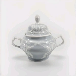 Rosenthal Chantilly Sugar Bowl Sanssouci Germany Blue White Vintage - Picture 1 of 8