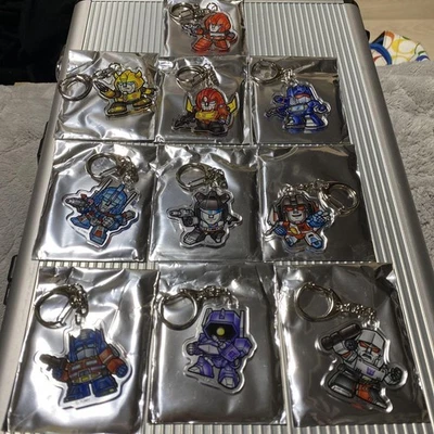 Transformers 40Th Anniversary Limited Acrylic Keychain Comp - Image 1 of 4