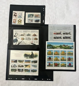 Canada Stamp Souvenir Sheets 1994 Canada Day, 1993 Alconquin Park, 1987 Centenn - Picture 1 of 6