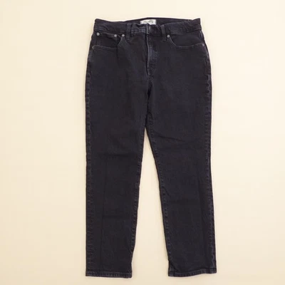 Madewell The Mid Rise Perfect Vintage Jean Black Size 29 Cotton Blend - Image 1 of 4