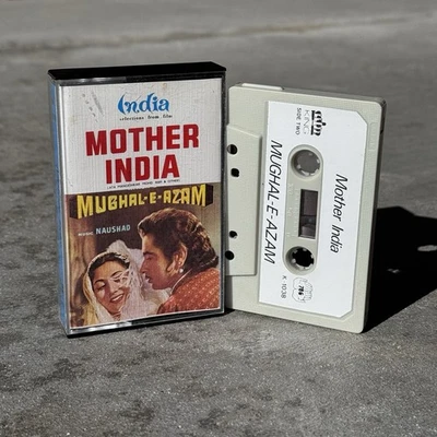 Mughal-E-Azam & Mother India • Cassette Tape • Hindustani Bollywood Soundtrack - Image 1 of 4