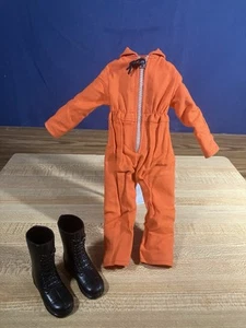 Gi Joe - 2000 Timeless Series Talking Action Pilot - Orange Flight Suit w/boots - 1/6 - Bild 1 von 12