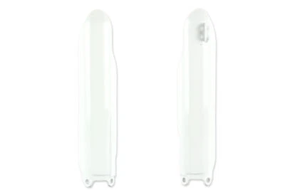 UFO White Lower Fork Guards 08-14 YZ,YZF — 第 1/2 张图片