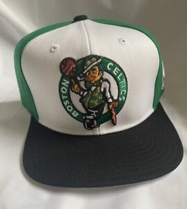 New Boston Celtics Black/Green/White SnapBack Flat Brim  Adjustable Hat