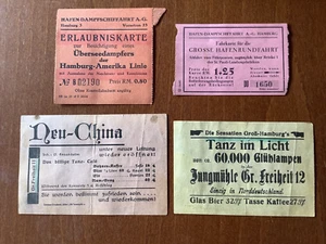 Werbekarten/ Eintrittskarten um 1930 Große Freiheit 11 /12 , Eintrittsk. selten - Bild 1 von 2