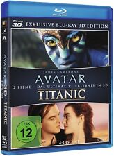 James Camerons - Avatar  3D (+2D) + Titanic 3D (+2D) 4 Disc BR Set - RAR - OOP