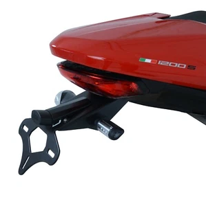R&G PORTATARGA COMPATIBILE PER DUCATI MONSTER 1200R 2018 2019 LP0249BK NERO - Foto 1 di 2