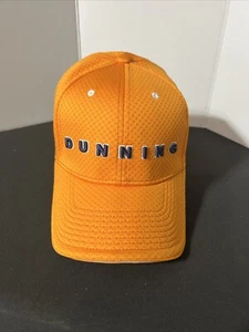 DUNNING Orange NEW ERA GOLF Cap/hat Never Worn Clean Medium Large Dad Hat - Picture 1 of 5
