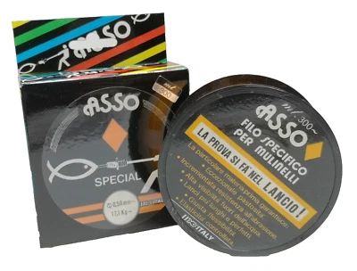 Filo specifico per mulinelli ASSO Special - 300 mt - 0.50 mm - 17.1 Kg - CD388 - Immagine 1 di 4