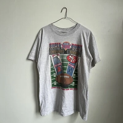 Camiseta De Colección 1995 Super Bowl XXIX Chargers vs 49ers Talla M Foto 1 de 4