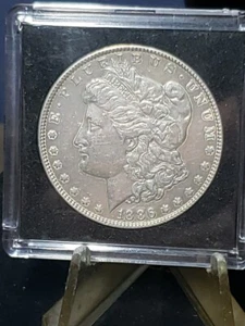 1886 $ 1 Morgan Silberdollar AU  - Bild 1 von 2
