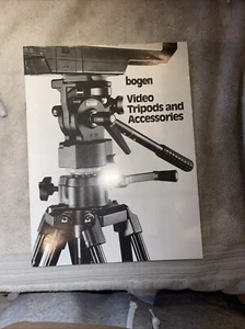 BOGEN Manfrotto Video Tripods & Accessories Catalog & Super Clamp System ORIG - Picture 1 of 1