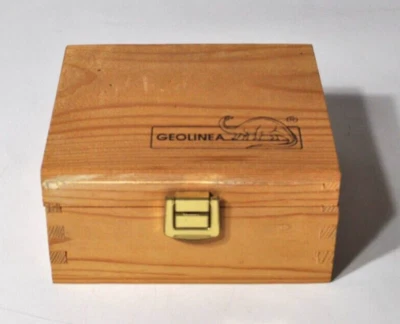 Goniatites of the Saraha Desert Devonian Period Authentic Fossil in Box w/COA - Image 1 of 2