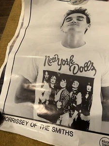 Morrissey Of The Smiths Poster 24x35 Rough Trade - Picture 1 of 5