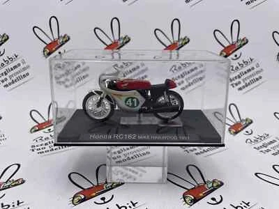 Die Cast “ HONDA RC162 Mike Hailwood 1961 " Moto Skala 1/24 - Bild 1 von 2