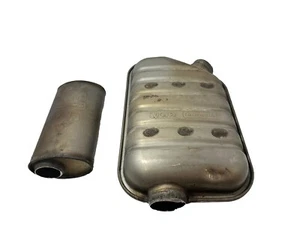 Audi TT 3.2 Center Resonator Exhaust Muffler OEM Cut on Both Sides 1K0 119 K - Picture 1 of 12