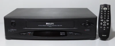 geprüfter VHS Philips 6 head HiFi SP/LP Videorecorder+Zubehör /1 Jahr Garantie - Bild 1 von 4