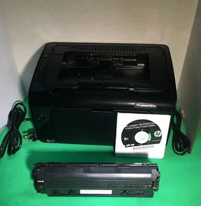 Fully Refurbished! HP LaserJet Pro P1102w Laser Printer - B&W Wireless with CD - Picture 1 of 4