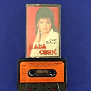 FOLK CASSETTE TAPE - Nada Obrić ‎– Tears of Love - Jugoton 1986 Stereo RARE - Picture 1 of 4
