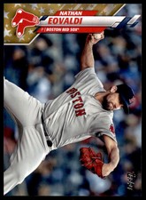 2020 Topps Gold Stars #378 Nathan Eovaldi Red Sox