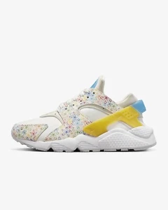 Wmns Nike Air Huarache Run UK 7.5 EUR 42 Sail University Blue DV3209 100 - Picture 1 of 9