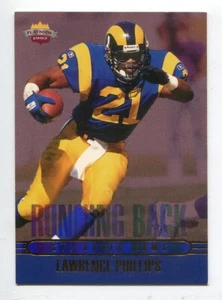 1997 Score Board Playbook #55 Lawrence Phillips Nebraska/St. Louis Rams - Picture 1 of 1