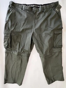 Boy Scouts Of America Canvas Zip Off Uniform Pants Cargo Shorts Sz 52 NWT 48x29 - Picture 1 of 5