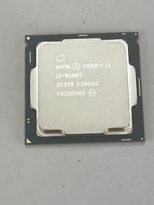 Intel Core i3-8100T 3.1GHz 6MB Quadr Core 35W LGA1151 SR3Y8 - Picture 1 of 2