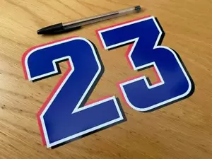 Enea Bastianini Nummer 23 (groß) - UK VERKÄUFER - Bild 1 von 1