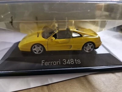 Ferrari 348 Ts Jaune Toit Amovible Herpa 1/43 Sans Le Carton - Photo 1/4