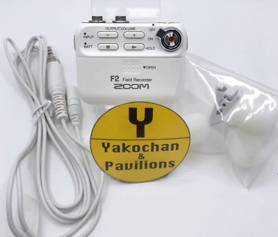 ZOOM F2/W Field Recorder 32 Bit Float color White with Microphone - Image 1 of 4