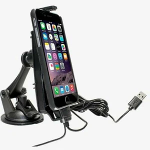 NEW iBOLT iPro2 Car Dock WINDOW MOUNT for iPhone XS Max/X/8+/7 PLUS/6S/SE - Picture 1 of 8