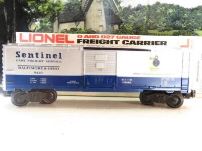 LIONEL MPC -027 SCALE- 9420 BALTIMORE & OHIO SENTINEL BOXCAR- LN- BXD- SH - Image 1 of 4