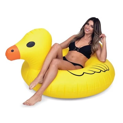 Balsa inflable GoFloats Duck PartyTube, estilo flotador (para adultos y niños) Foto 1 de 4