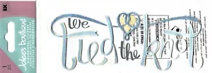RARE Jolees WE TIED THE KNOT Title Wedding 3D Scrapbook Stickers - Picture 1 of 1