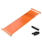 Skating Training Mat Sliding Blanket Exercise Accessorie (200x50cm Orange)