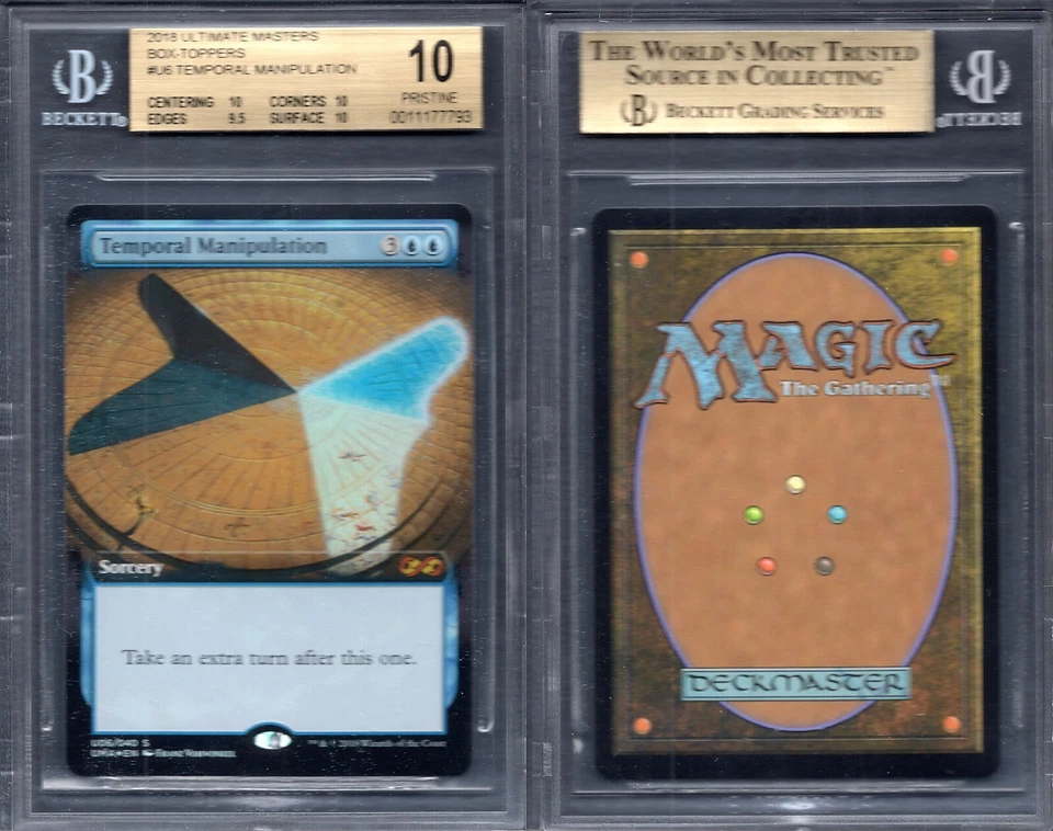 BGS 10 MTG Ultimate Master Box Topper U6 Temporal Manipulation POP6 G00 2485 - Image 1 of 1