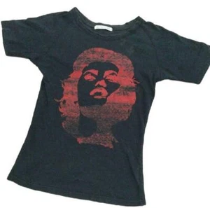 Hysteric Glamour Black T-shirt FREESIZE Women 2406030 - Picture 1 of 7