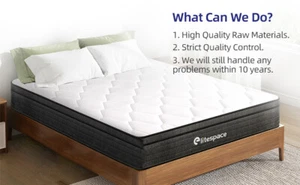 Anti-Fungal Gel Memory Foam Mattress 10" 12" Full Size Mattress Brand New In Box - Picture 1 of 13