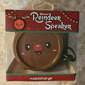 Bluetooth Reindeer ๐ฆ Speaker Christmas Gift Stocking Stuffer - Picture 1 of 2