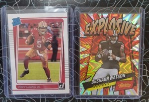 2022 Panini Absolute Deshaun Watson EXPLOSIVE💥 Insert SSP#E10 trey Lance rookie