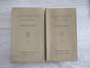 LES VOSGES ET L'ALSACE Guide du Touriste (Edition 1922) ISTRA complet 2 volumes - Foto 1 di 8