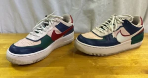 Nike Damengröße 9 Air Force 1 Shadow Mystic in Navy CI0919-400 in sehr gutem Zustand - Bild 1 von 17